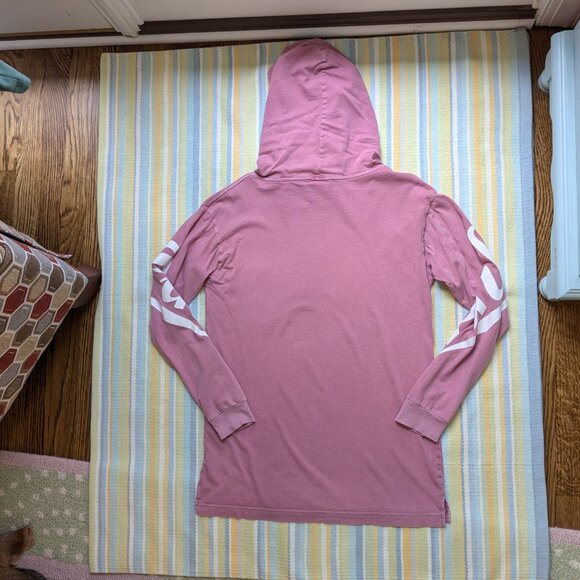 ⭐ Victoria's Secret PINK hooded light-weight tee top XS - Picture 12 of 14